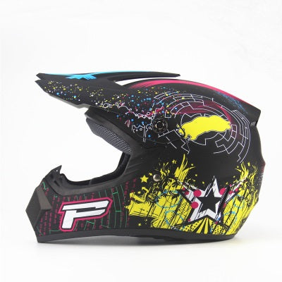 Painted Off-road Motorcycle Helmet