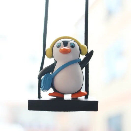 Cute Penguin Car Pendant