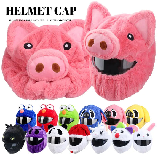 Motorcycle Helmet Animal Cover